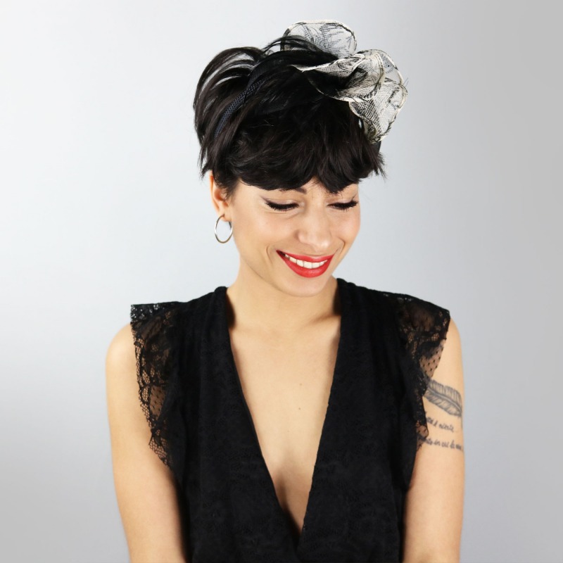 Fascinator da cerimonia con decorazione | Complit