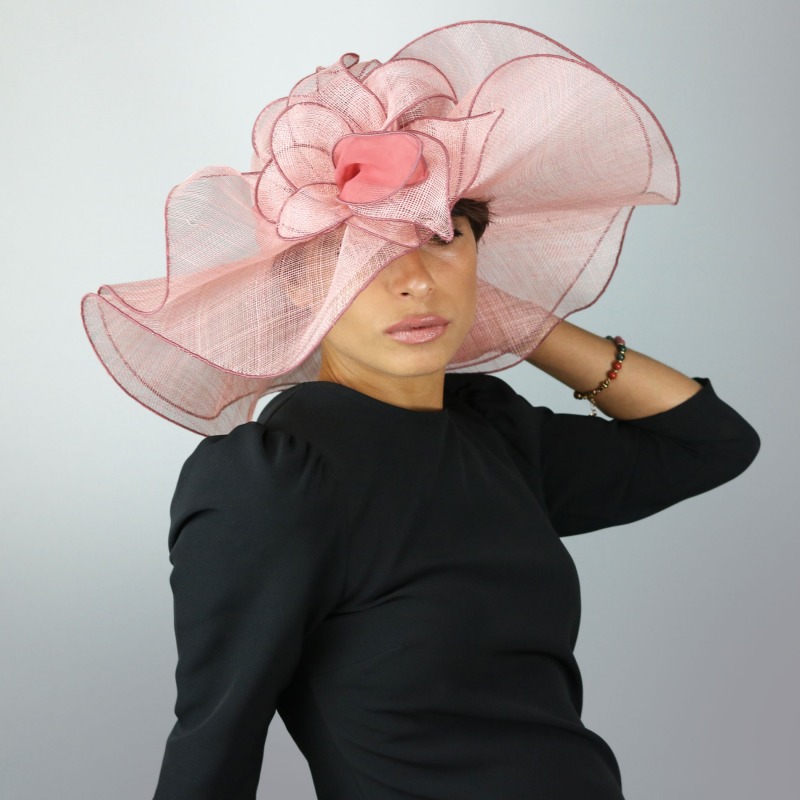 Cappello rosa estivo da donna - Abba