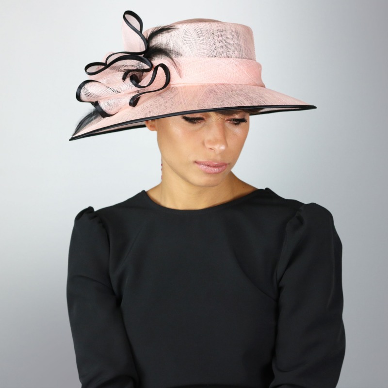 Cappello da cerimonia rosa Chiku | Complit
