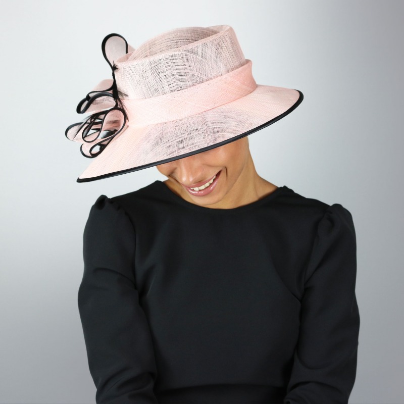 Cappello da cerimonia rosa Chiku | Complit