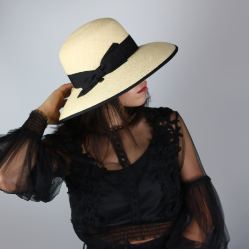 Nill - Cappello pamela in paglia ecuadoriana 2