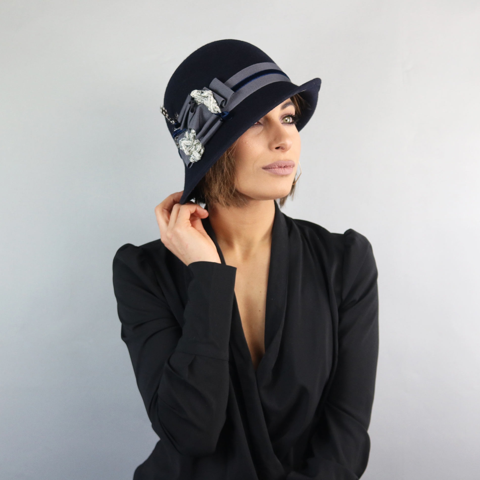 Wool Cloche hat Armonia | Complit