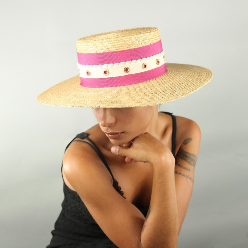 Wehia, Cappello di paglia donna