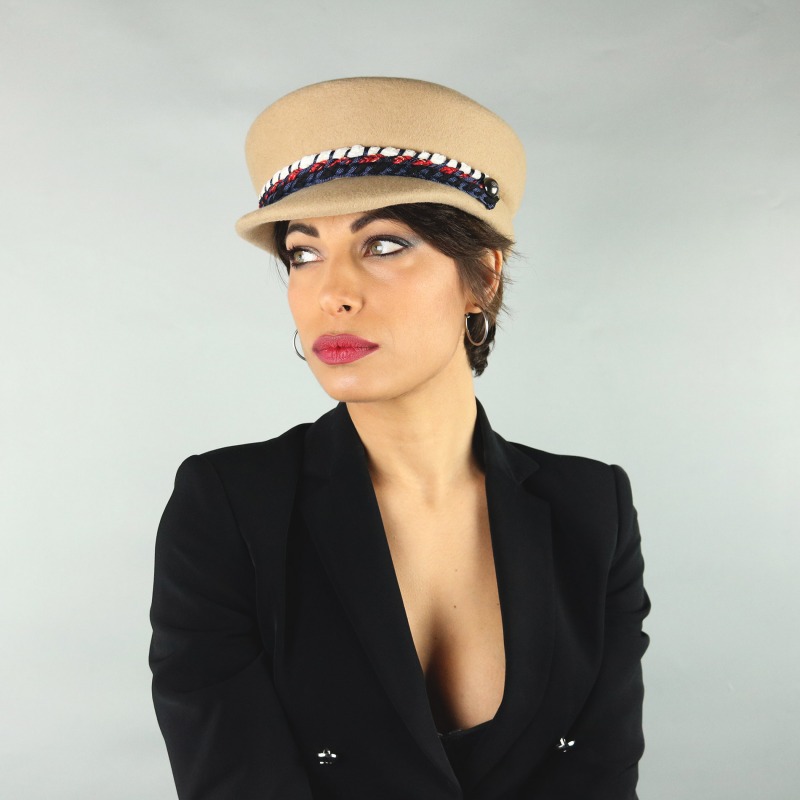 Captain hat in feltro Ishan | Complit