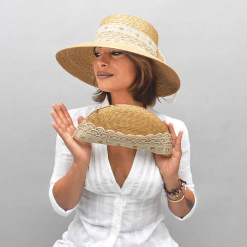 Cappello Falda Larga Sanaz  2