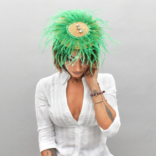 Cappelli cerimonia Fascinator con piume | Complit 2