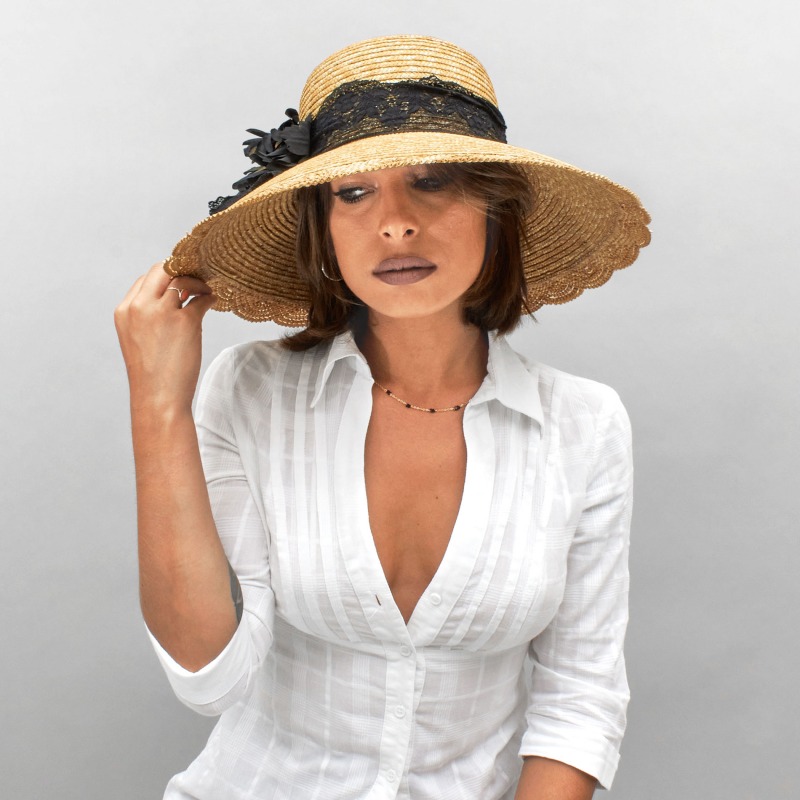 Cappello di paglia falda media Cao | Complit