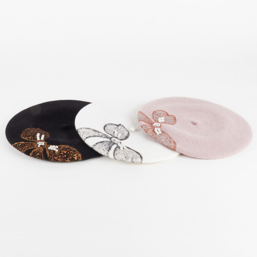 Hand painted women's beret | Complit 2