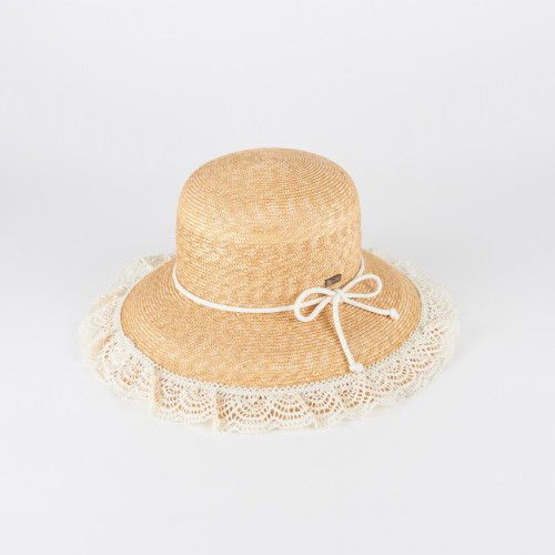 Cappello di paglia da donna con pizzo | Complit 2
