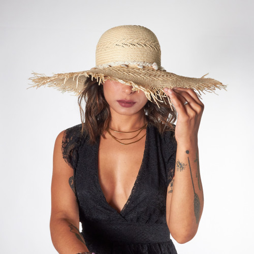 Cappello donna estivo con conchiglie | Complit