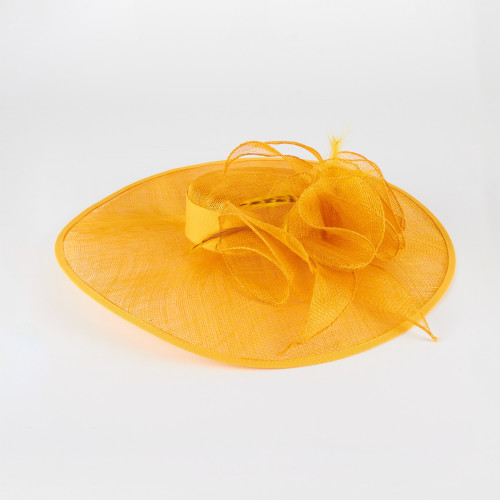 Elegant women's asymmetrical ceremony hat 2