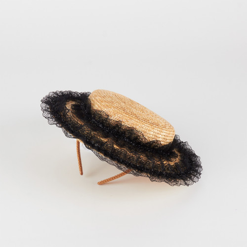Elegant straw fascinator Solianne | Complit 2