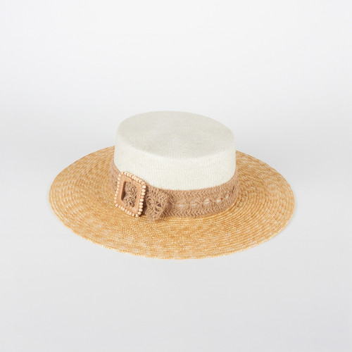 Cappello donna di paglia bicolor | Complit 2