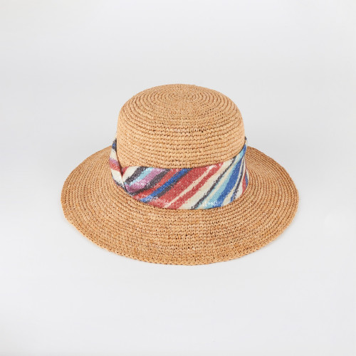 Cappello da donna in rafia crochet | Complit 2