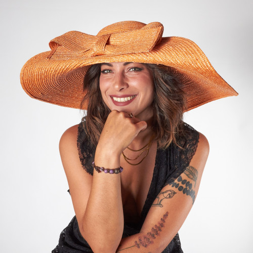 Women's wide-brimmed straw hat | Complit