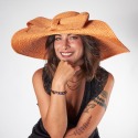 Women's wide-brimmed straw hat | Complit