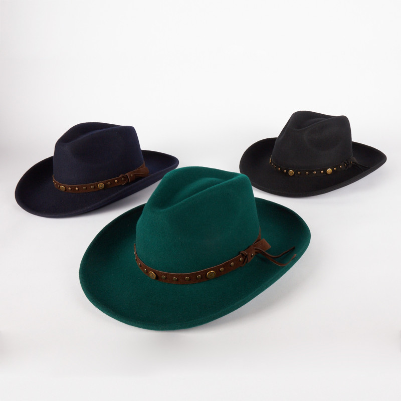 Cappello Cowboy Unisex con Borchie | Complit