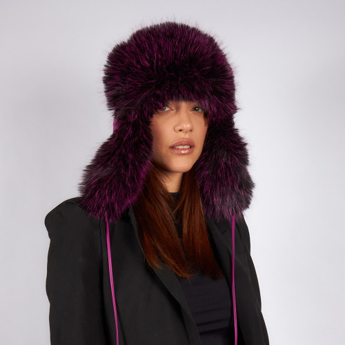Aviator Hat in Faux Leather | Complit
