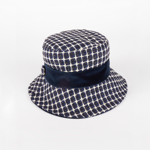 Cappello donna Invernale in tweed e velluto | Complit 2