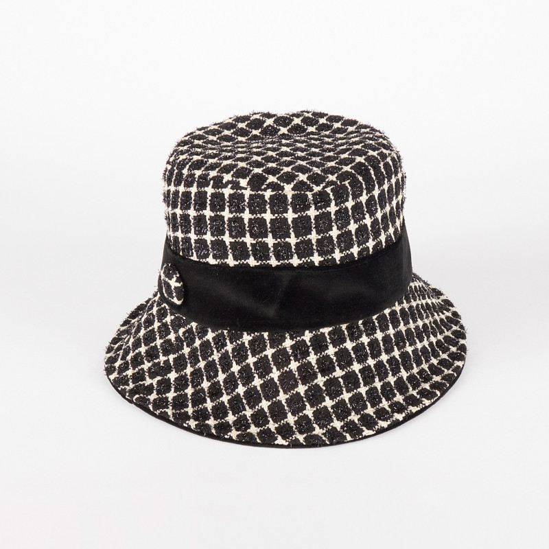 Cappello donna Invernale in tweed e velluto | Complit