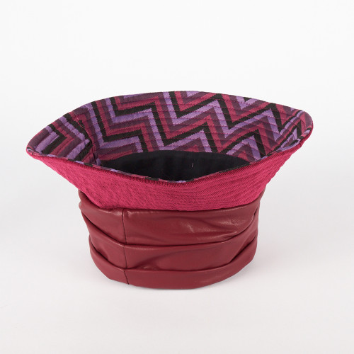 Cappello da pescatore donna invernale – Ecopelle & Velluto 2