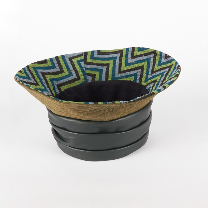 Women's Winter Bucket Hat – Eco-leather & Velvet