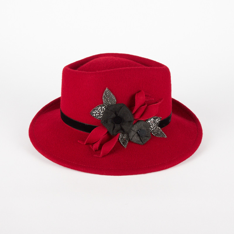 Cappello donna invernale con fiori | Complit
