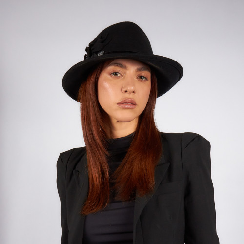 Cappello donna invernale con fiori | Complit