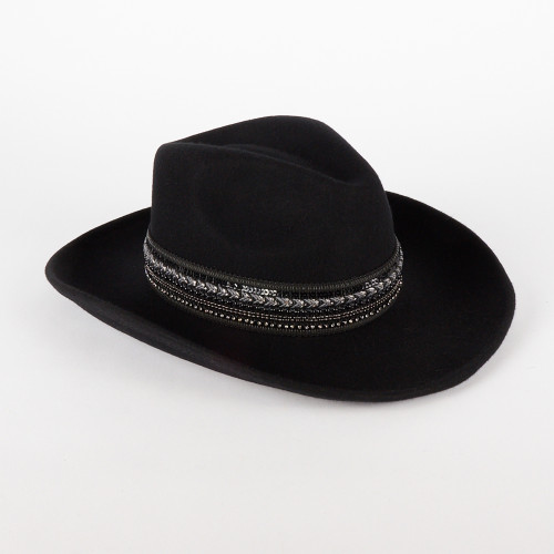 Women's Wool Felt Cowboy Hat with Sequins | Complit 2