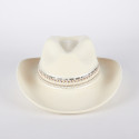 Cappello Cowboy Donna in Feltro con Paillettes