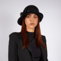 Cappello donna invernale con falda asimmetrica