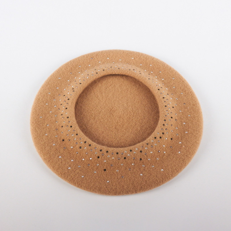 Basco donna invernale con strass – Made in Italy