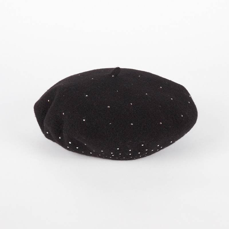 Basco donna invernale con strass – Made in Italy