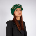 Basco donna in lana con perle e strass | Complit