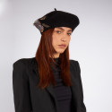 Basco donna in lana con perle e fiore | Complit