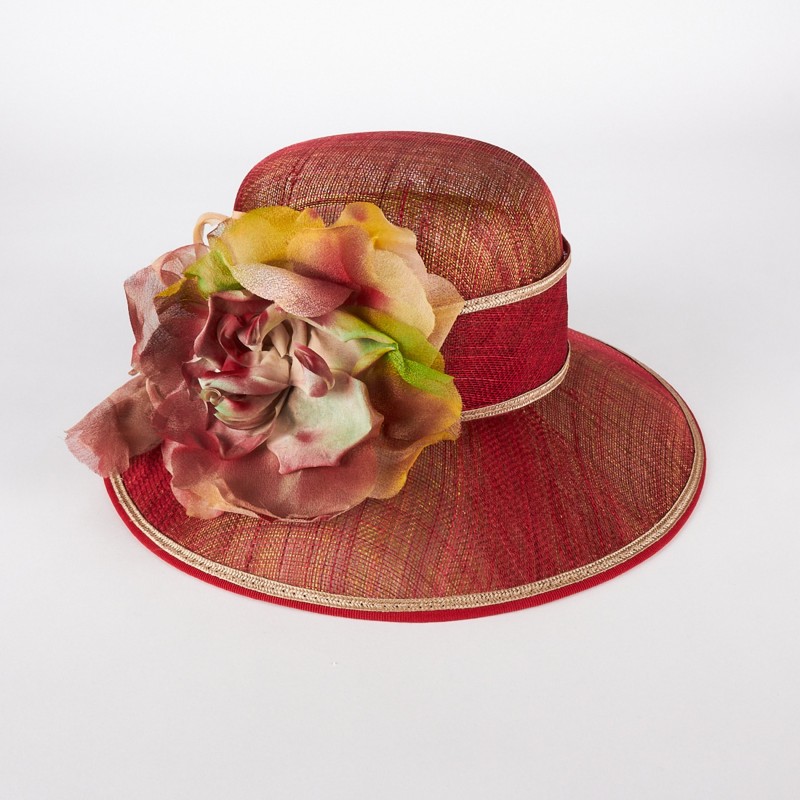 Cappello da cerimonia con bouquet floreale | Complit