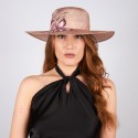 Cappello da cerimonia con decoro floreale | Complit
