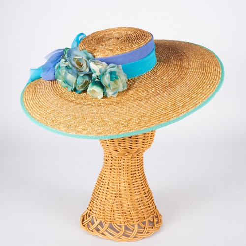 Cappello di paglia donna con fiori | Complit 2