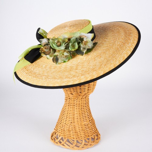 Women's straw hat with flowers | Complit 2