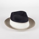 Cappello estivo uomo in treccia bicolor | Complit
