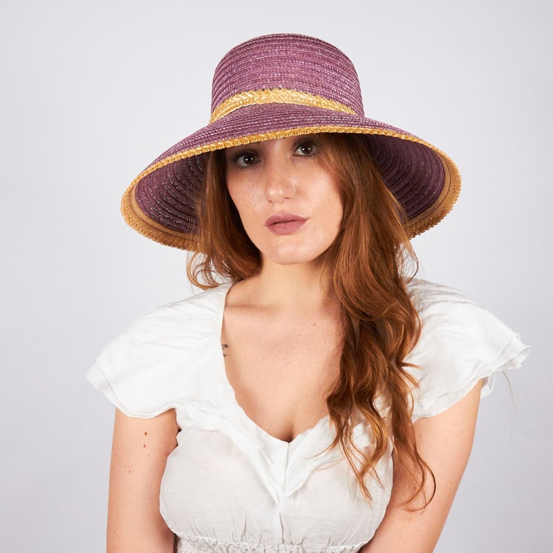 Cappello da donna in paglia colorata | Complit