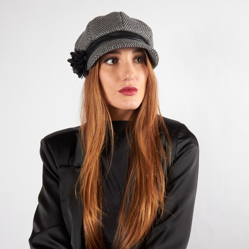 Women’s Captain Hat with Strap and Flower | Complit