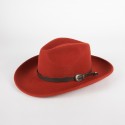 Cappello cowboy da donna con fibbia western