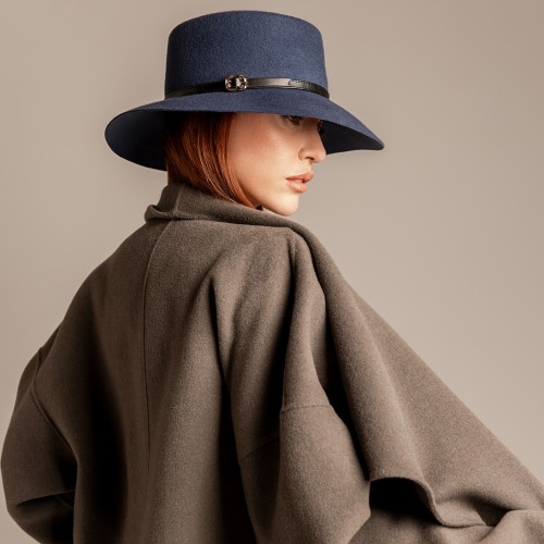 Women’s Wool Felt Hat with Buckle | Complit 2