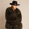 Cappello cowboy da donna con fibbia western