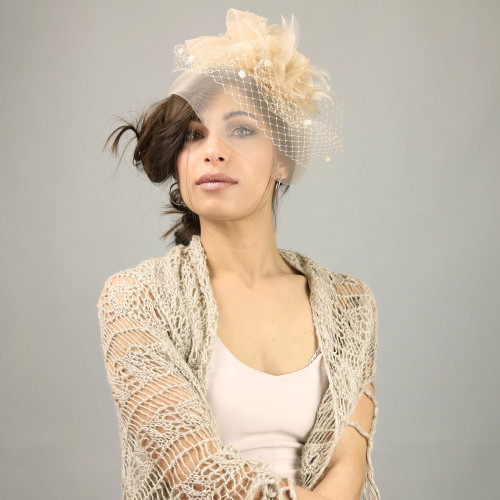 Cappello da cerimonia con veletta - Sarah