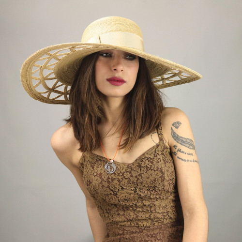 Wide brimmed straw hat Dorothy | Complit 2
