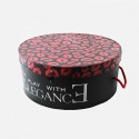 Kiss print Hat box - Large Size 40 cm