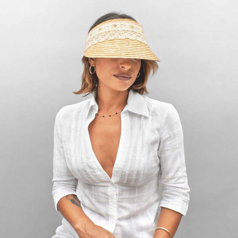 Straw Visor Vendella| Complit