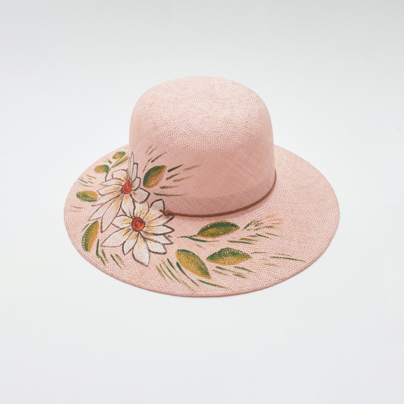Medium brimmed elegant hat Maca | Complit